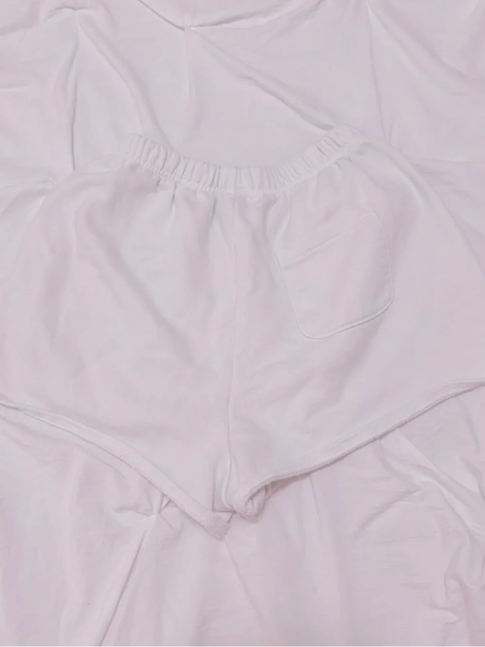 Classic Women's Lounge Shorts in White Small